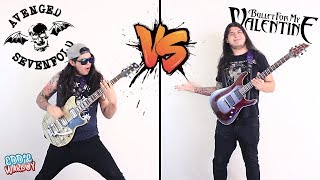 AVENGED SEVENFOLD vs BULLET FOR MY VALENTINE (Guitar Riffs Battle)