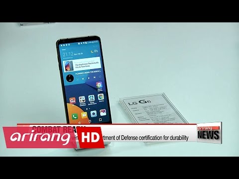 LG G6 smartphone wins U.S. Department of Defense certification for durability