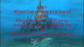 The Little Mermaid: Songs From The Sea - 5. He's A Friend (Lyrics on Screen)