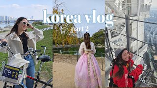 korea vlog pt 2 | living my kdrama dreams, skin/hair treatments, bougie hotels