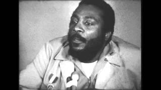Dick Gregory presidential candidacy interview, 1968