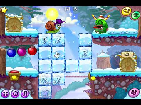 Bob Snail 6 Winter Story Video Solution (all stars, levels from 1 to 25)