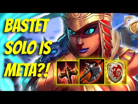 HAS BASTET SOLO BECOME THE NEW META?! | Bastet Solo - SMITE Conquest Gameplay