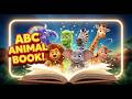 ABC Colorful Safari Animals Book A To Z Alphabet Story For Kids