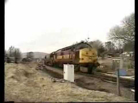 37427 at Rannoch on a Fort William-Oban ballast April 2004