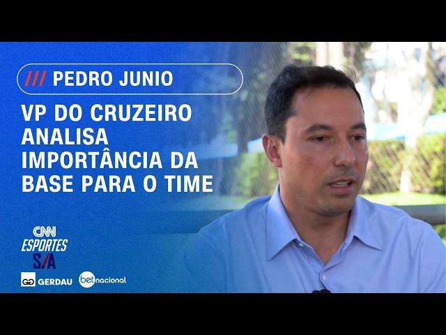 Cruzeiro: Pedro Junio vê base como caminho para competir e aumentar receita | CNN ESPORTES S/A