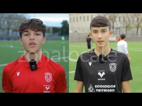 I gemelli del gol della Virtus Vasto U15: Raul Tomeo e Simone Martinelli
