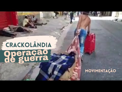 Operação de guerra na Cracolândia