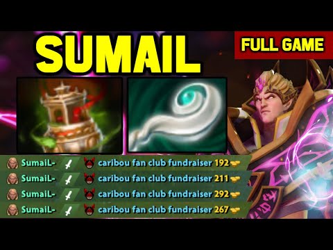 He tried to LAST PICK Batrider to Hard Counter MID Invoker BUT It's Sumail