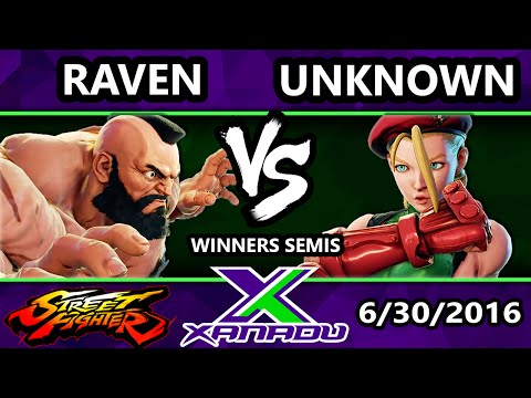 S@X 156 - Raven (M. Bison, Zangief) Vs. IGT Unknown (Cammy) SFV Winners Semis - Street Fighter V