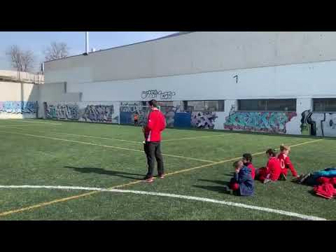Imágenes del partido LA DEHESA 2 - 6 EMF GALLUR PREBENJAMÍN A. Día 09/02/2019