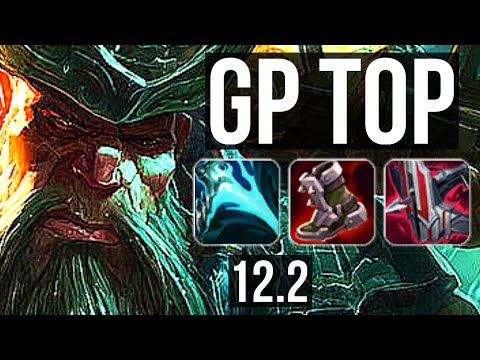 GP vs JAYCE (TOP) | 8/1/9, Rank 7 GP, Legendary | EUW Challenger | 12.2