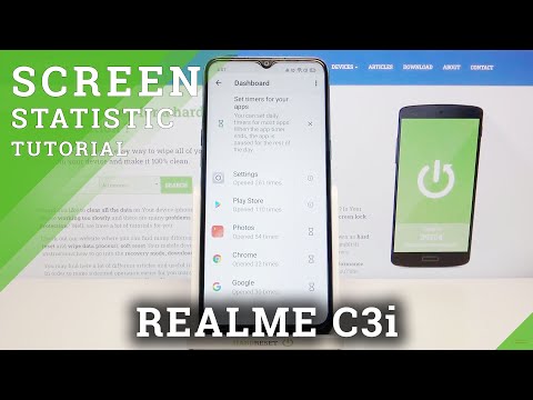 How to Check Number of Apps Opened Each Day in REALME C3i – Digital Wellbeing