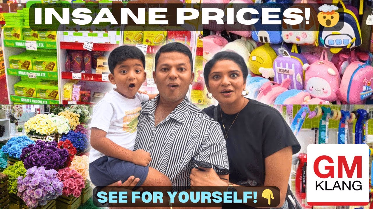 Inside GM Klang: Malaysia’s CRAZIEST Wholesale Shopping Paradise! 😳 Huge Bargains + Real Prices
