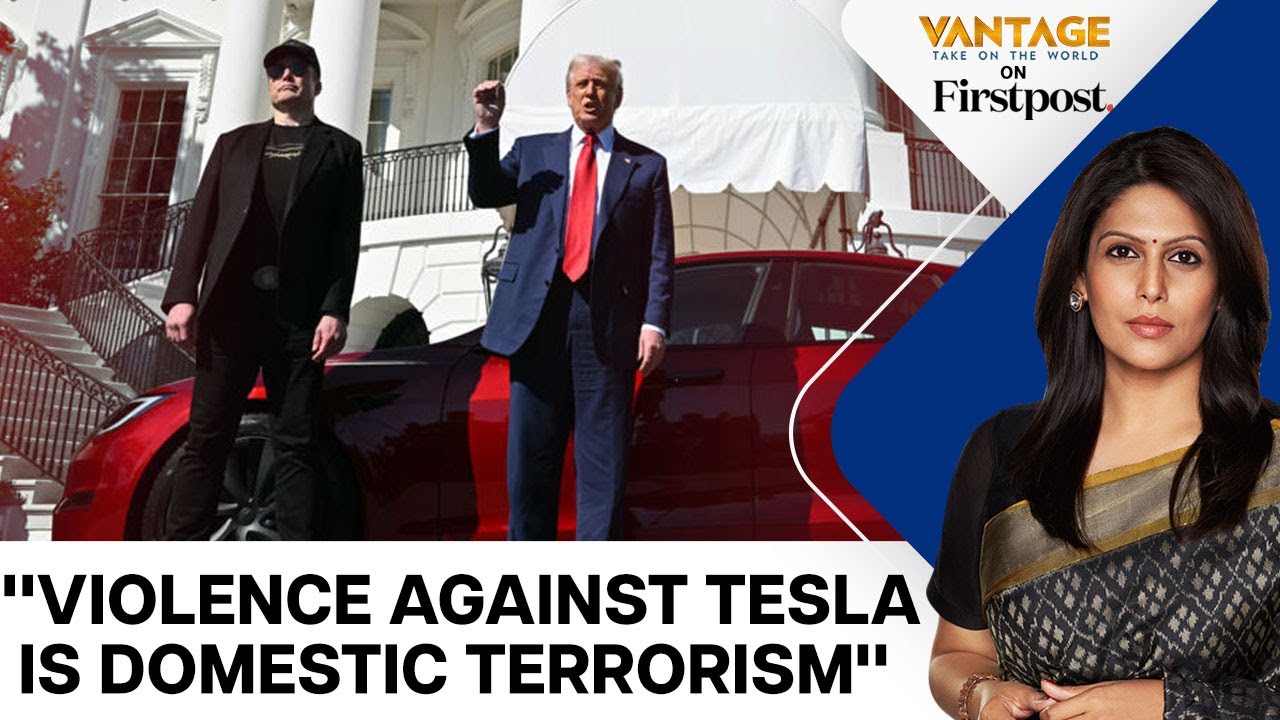 Trump Buys a Tesla, Defends Elon Musk as US Stocks Fall | Vantage with Palki Sharma | N18G
