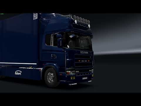 ETS2 1.43 [Gamepad Xbox S] Scania 164L R580  Rigid Chassi |  Navia(ES) - Gijón(ES)