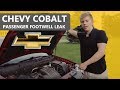 Chevy Cobalt Water Leak Inside Passenger Footwell Fix