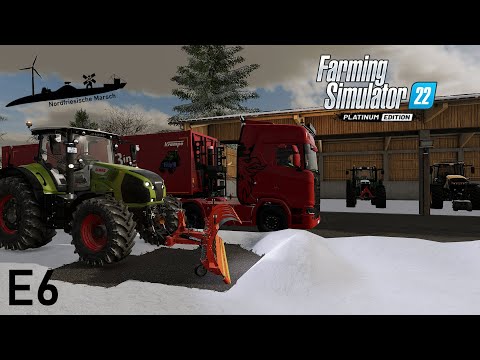 FS22 - Zimnné práce - E6 - NF Marsch - Timelapse SK/CZ