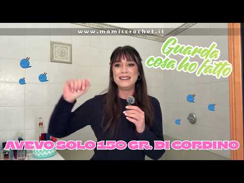 AVEVO SOLO 150g di CORDINO AVANZATO… Guarda cosa ho realizzato! 🧶