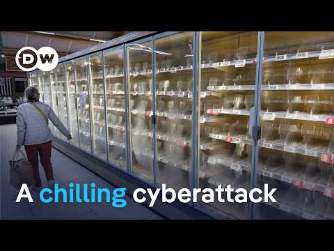 Hackers turn up heat in supermarket fridges and freezers in France | DW News