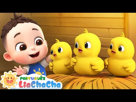 LiaChaCha em Português ☀️ Os Pintinhos Dizem Piu Piu (🐥Los Pollitos Dicen Pio Pio) | Música Infantil