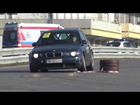 Michał Olejarz   BMW Compact M3 "Holo Cup" SuperOES Puchar Jesieni Tor Kielce 10-11-2018