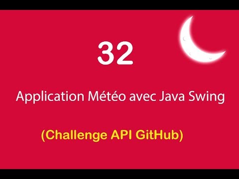 Application Météo avec Java Swing 32 Challenge GitHub