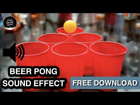 Beer Pong Sound Effect