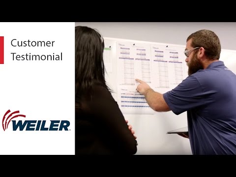 Weiler Corporation fine tunes their manufacturing operations with analytics