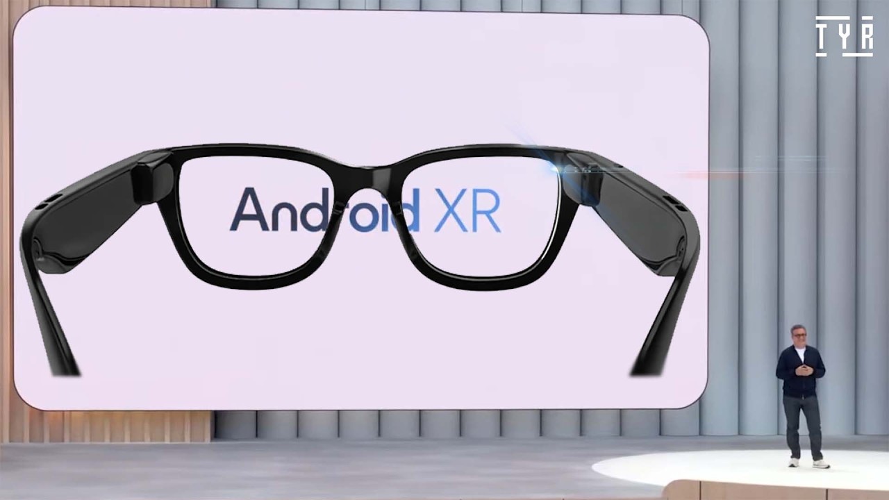 Google XR GLASSES: Full On Stage Live Demonstration