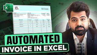 Fully Automated Invoice in Excel