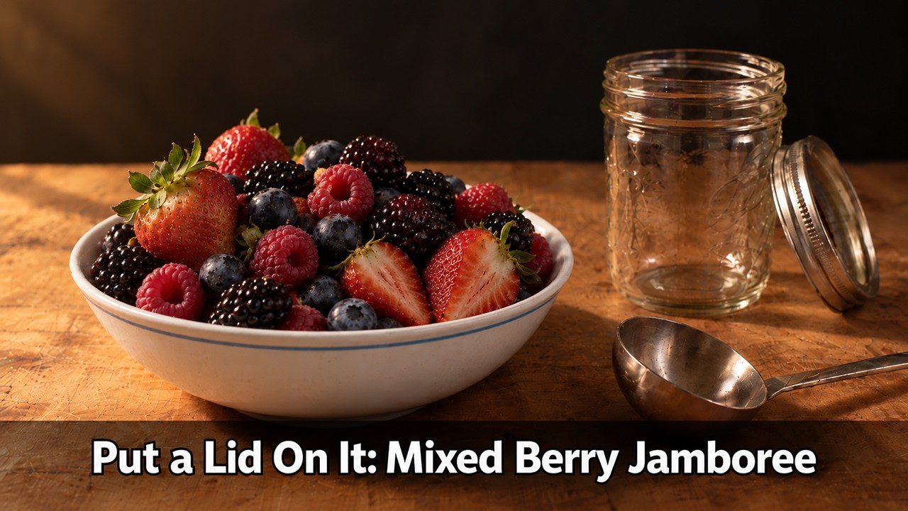 Put a Lid On It: Mixed Berry Jamboree