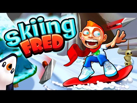 Skiing Fred Online GamePlay