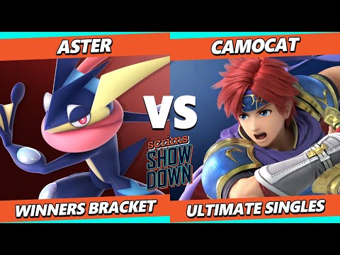 Scrims Showdown 80 - Aster (Greninja) Vs. Camocat (Roy) Smash Ultimate - SSBU