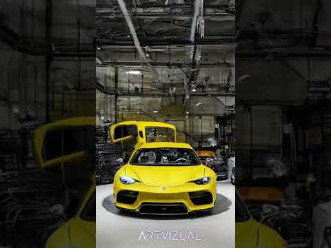 AI turn Bugatti Chiron into Art