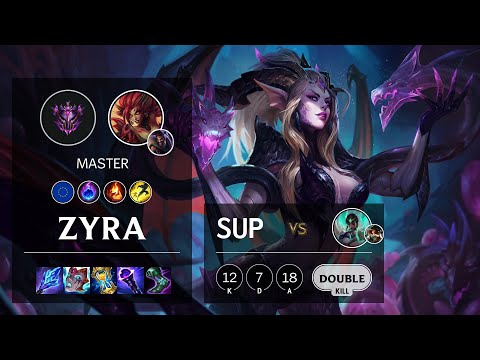 Zyra Support vs Karma - EUW Master Patch 11.19