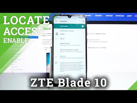 How to Turn Off Device Location in ZTE Blade 10 – Location Mode