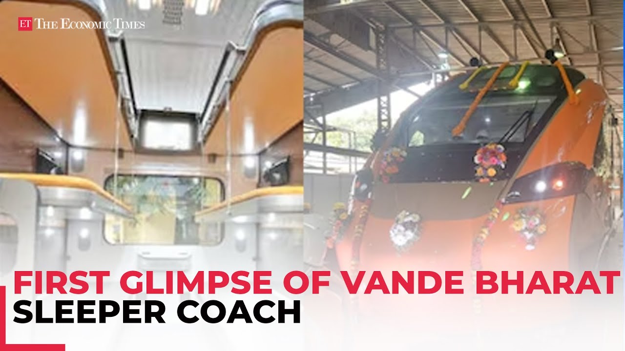 Vande Bharat sleeper coach debuts, equipped with ‘Kavach’ Ashwini Vaishnaw shares rollout timeline