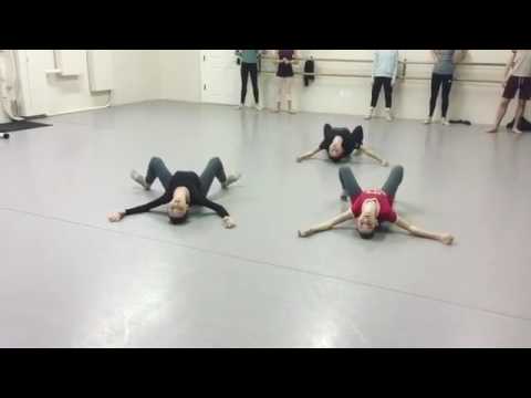 Tia Wenkman Saturday Contemporary Class at Master Ballet Academy