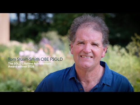 Tom Stuart Smith OBE FSGLD - SGLD Awards 2026 Lifetime Achievement Award Winner