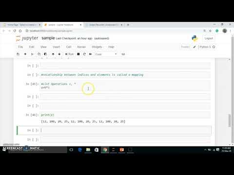 Python Application Programming 17cs664 Module3 List Part34