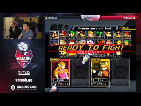 Armada vs S2J - Iron Man Challenge - Smash Summit 2