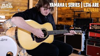 Video thumbnail for No Talking...Just Tones | Yamaha L Series | LS16 ARE - Natural by Peach Guitars