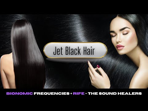 Jet Black Hair I Explore Bionomic Frequencies + RIFE** NO AFFIRMATIONS / NO SUBLIMINALS / NO HZ!!!