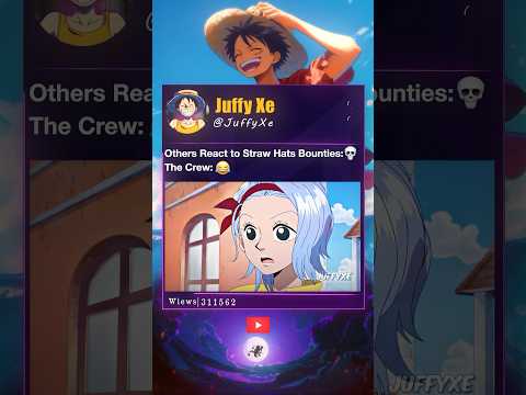 Others React to Straw Hats Bounties😂#onepiece #luffy #nami #chopper #sanji