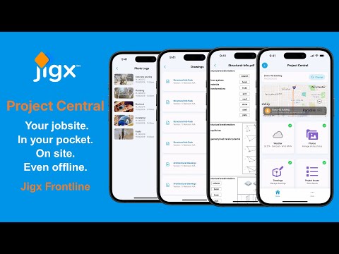 Aplicación Jigx Project Central