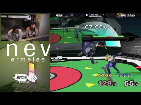 Never Melee - Singles, Top 8 - Losers QF - MMG | Seven (Falco) vs Reeve (Marth)