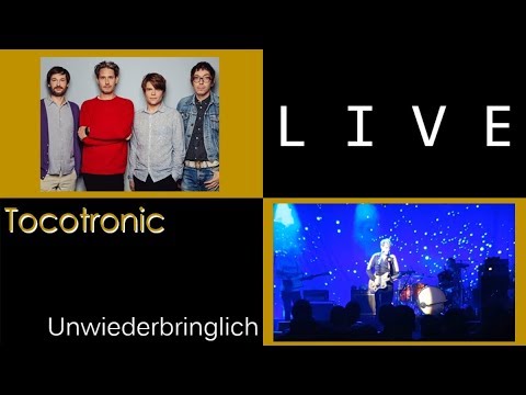 Tocotronic - Unwiederbringlich, live in München / Munich Tonhalle 2018-04-12