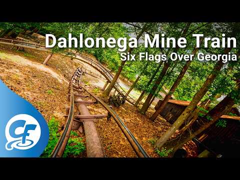 Front row point of view footage of Dahlonega Mine Train
