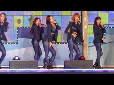 Be Ambitious(내 다리를 봐)-Dal Shabet(달샤벳) Live @ the Festival of Suwon kt wiz